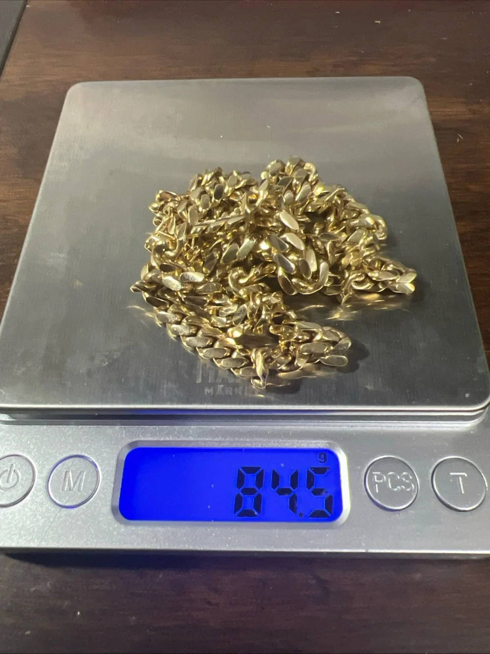 10k Solid Yellow Gold Miami Cuban Link Necklace Chain 26” 7mm Heavy 84.5 grams